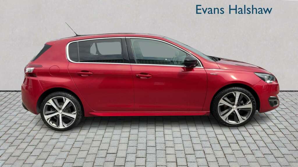 Peugeot 308 1.6 Bluehdi 120 Gt Line 2017 Red #3