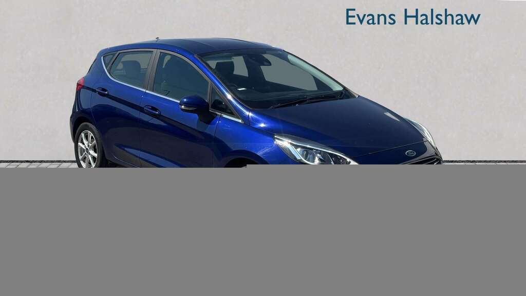 Ford Fiesta 1.0 Ecoboost Zetec 2017 Blue