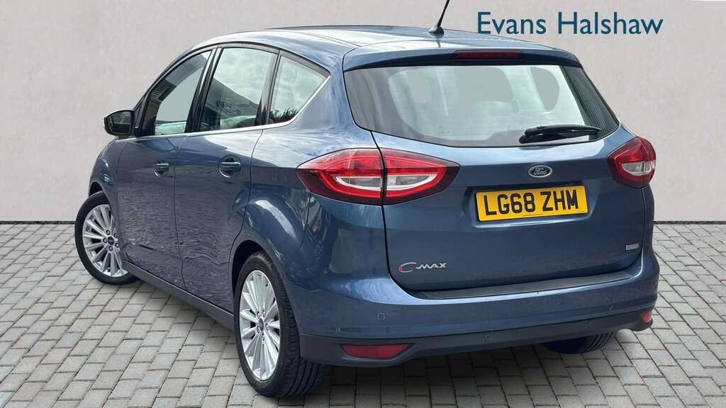 Ford C-Max 1.0 Ecoboost Titanium 2018 LG68ZHM Blue #3
