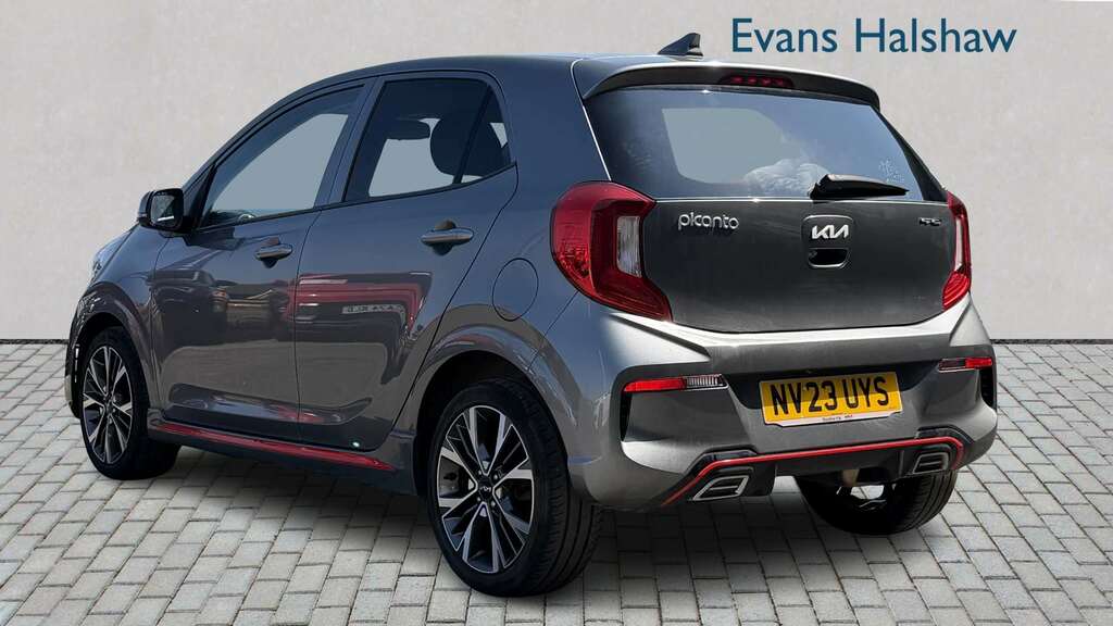 Kia Picanto 1.0 Gt-line 4 Seats 2023 NV23UYS Grey #2