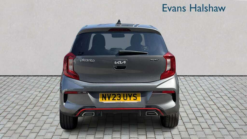 Kia Picanto 1.0 Gt-line 4 Seats 2023 NV23UYS Grey #5