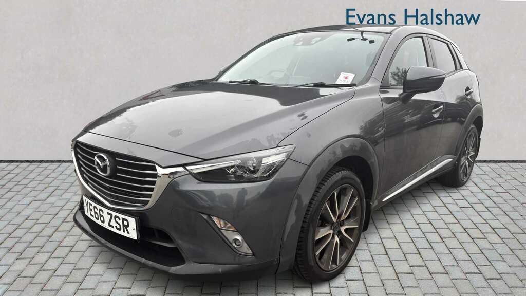 Mazda CX-3 2.0 Sport Nav 2017 YE66ZSR Grey #3