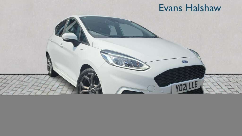 Ford Fiesta 1.0 Ecoboost Hybrid Mhev 155 St-line Edition 2 White