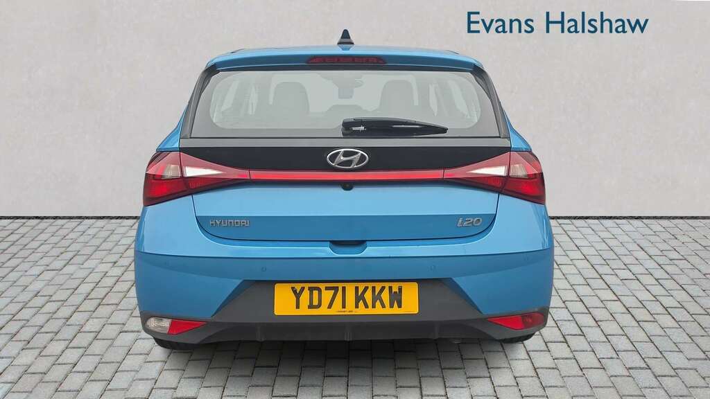 Hyundai I20 1.0T Gdi 48V Mhd Se Connect 2022 YD71KKW Blue #4