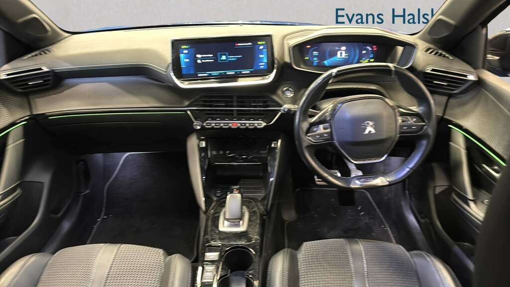 Peugeot e-208 100Kw Gt 50Kwh 2021 Blue #3