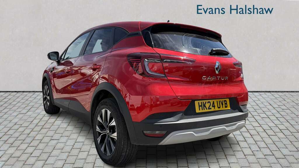 Renault Captur 1.0 Tce 90 Evolution 2024 HK24UYB Red #3