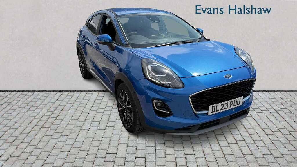 Ford Puma 1.0 Ecoboost Hybrid Mhev Titanium 2023 Blue