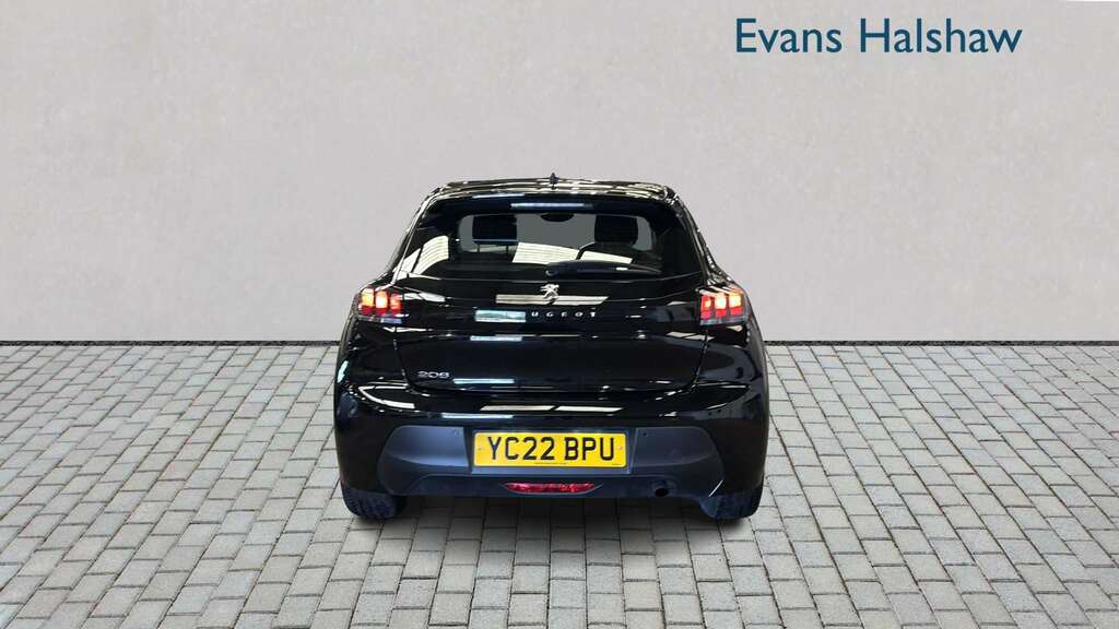 Peugeot 208 1.2 Puretech 100 Active Premium 2022 YC22BPU Black #5