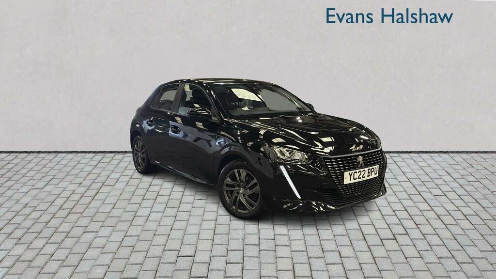 Peugeot 208 1.2 Puretech 100 Active Premium 2022 YC22BPU Black
