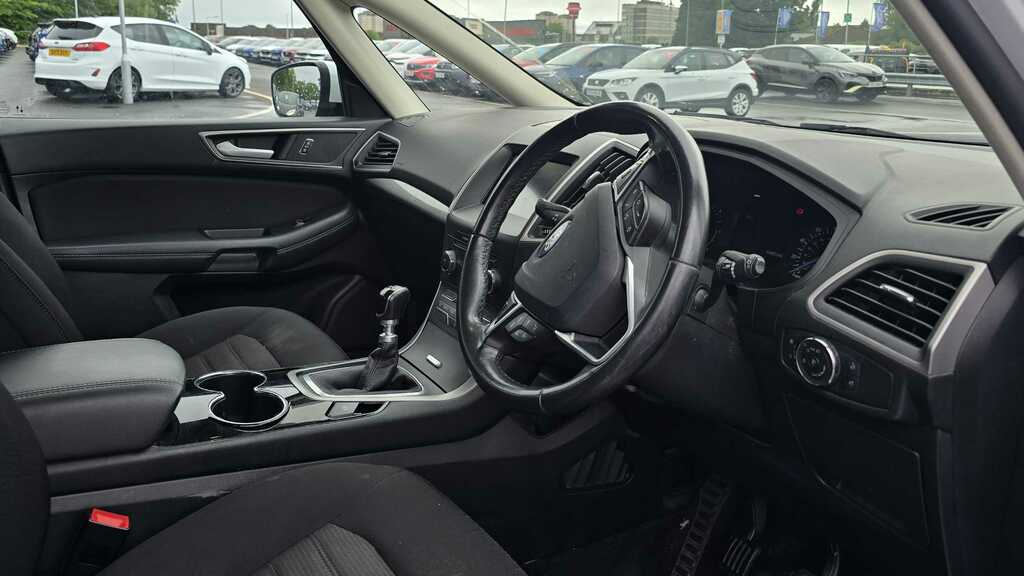 Ford Galaxy 2.0 Ecoblue Zetec 2021 White #2