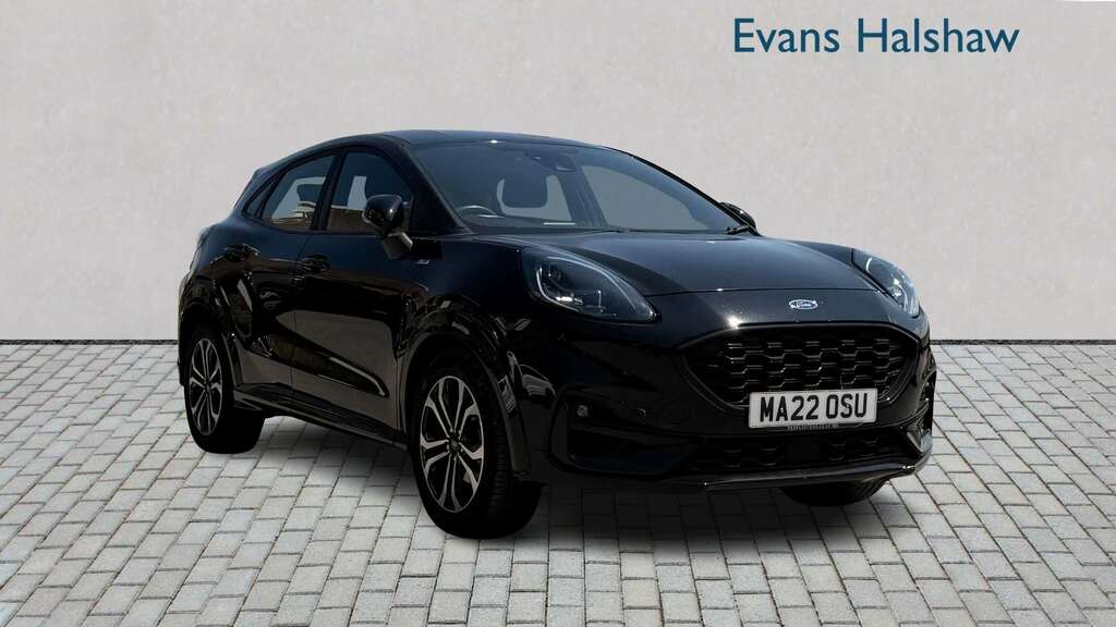 Ford Puma 1.0 Ecoboost Hybrid Mhev St-line 2022 Black