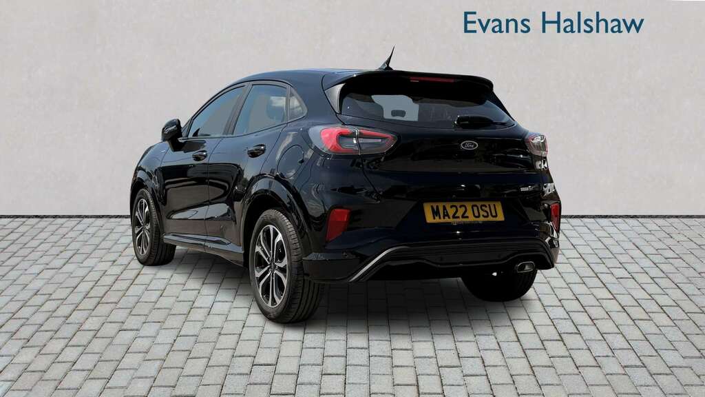 Ford Puma 1.0 Ecoboost Hybrid Mhev St-line 2022 MA22OSU Black #2