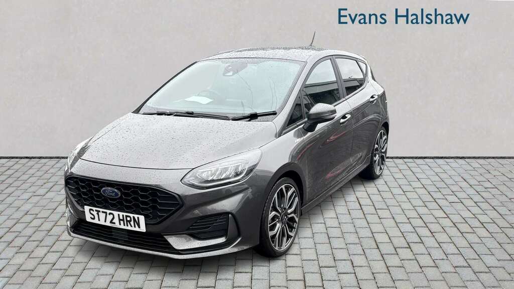 Ford Fiesta 1.0 Ecoboost St-line X 2022 ST72HRN Grey #4