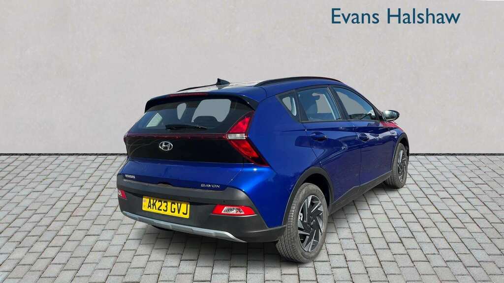 Hyundai Bayon 1.0 Tgdi 48V Mhev Se Connect Dct 2023 Blue #4