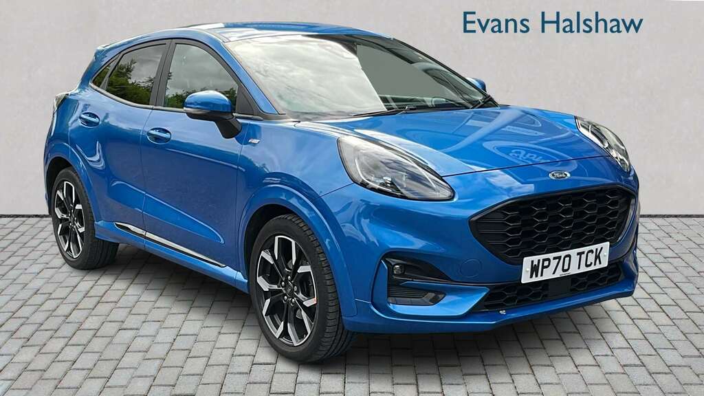 Ford Puma 1.0 Ecoboost St-line X 2020 Blue
