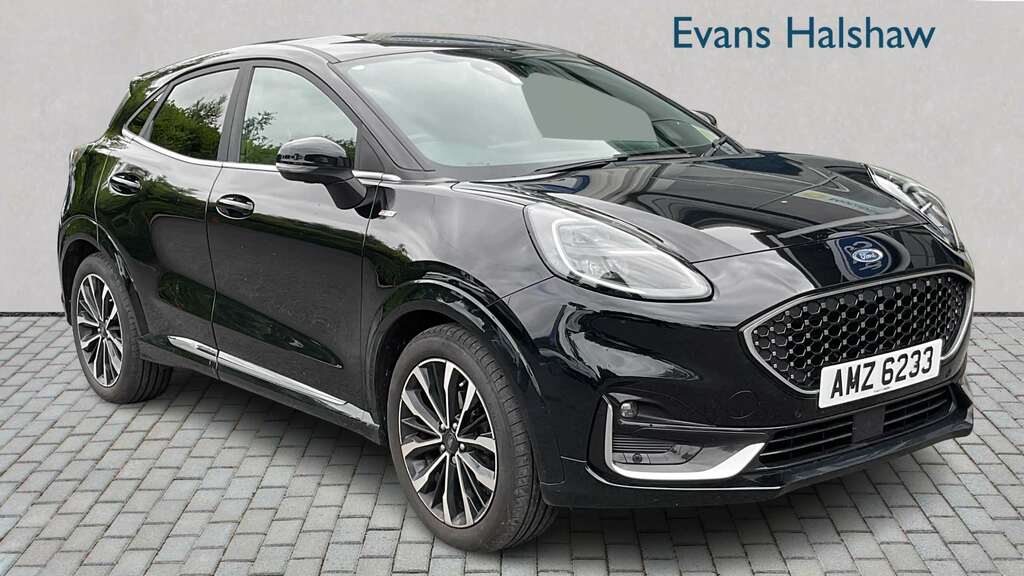 Ford Puma 1.0 Ecoboost Hybrid Mhev 155 St-line Vignale 2 Black
