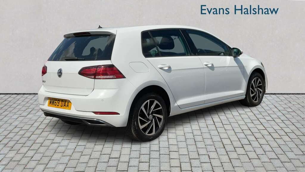 Volkswagen Golf 1.5 Tsi Evo 150 Match Dsg 2019 MW69DAA White #2