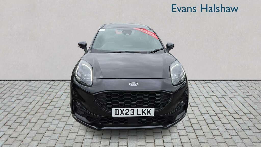 Ford Puma 1.0 Ecoboost Hybrid Mhev St-line Dct 2023 DX23LKK Black #3