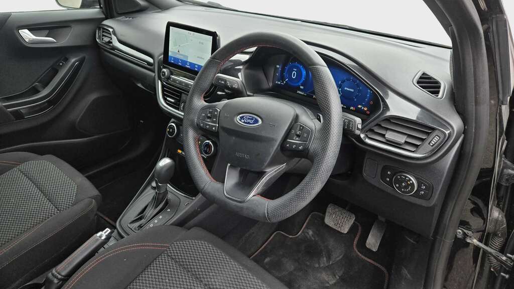 Ford Puma 1.0 Ecoboost Hybrid Mhev St-line Dct 2023 DX23LKK Black #6