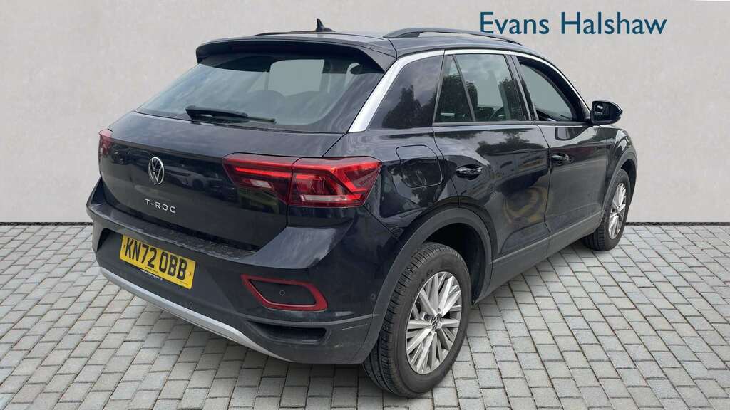 Volkswagen T-Roc R-line 1.5 Tsi 150Ps 7-Speed Dsg Blue #4