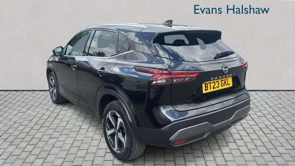 Nissan Qashqai 1.3 Dig-t Mh 158 N-connecta Xtronic 2023 BT23GKL Black #6