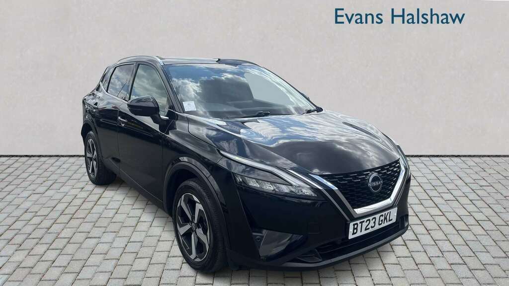 Nissan Qashqai 1.3 Dig-t Mh 158 N-connecta Xtronic 2023 BT23GKL Black #2