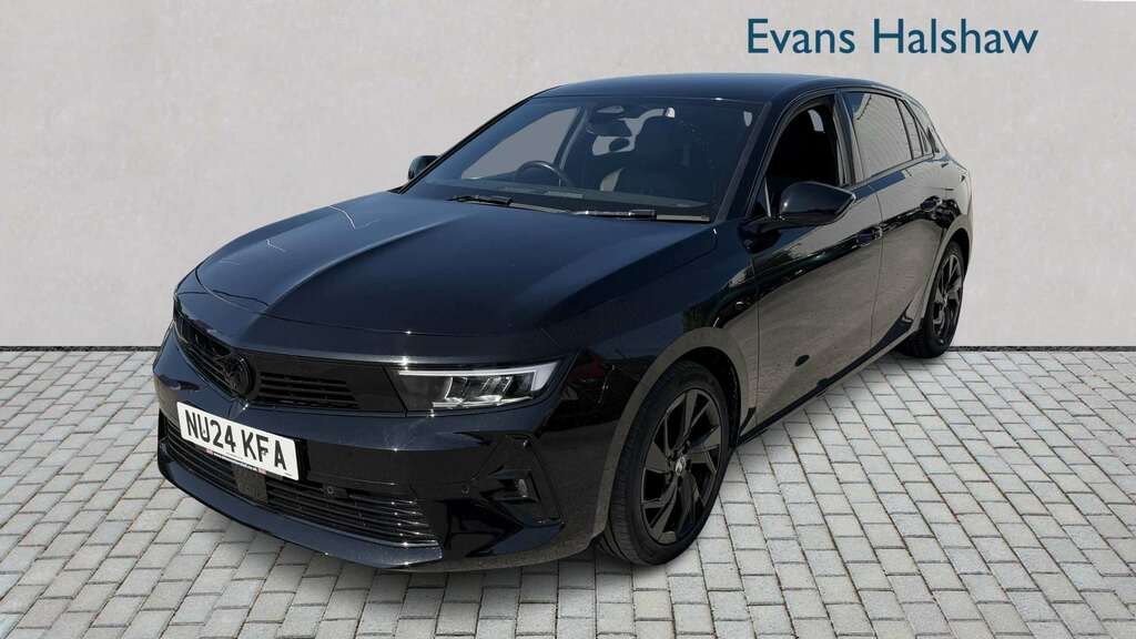 Vauxhall Astra 1.2 Turbo 130 Gs 2024 NU24KFA Black #2