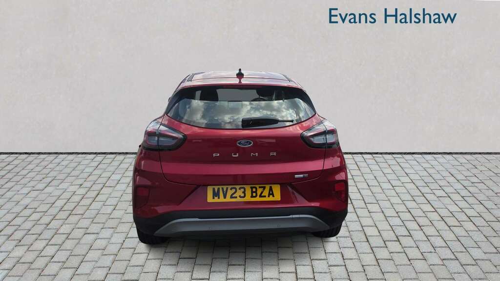 Ford Puma 1.0 Ecoboost Hybrid Mhev Titanium Dct 2023 MV23BZA Red #2