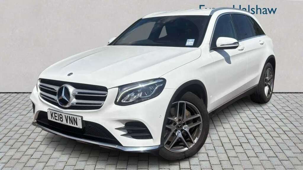 Mercedes-Benz GLC Class 220D 4Matic Amg Line 9G-tronic 2018 White #2