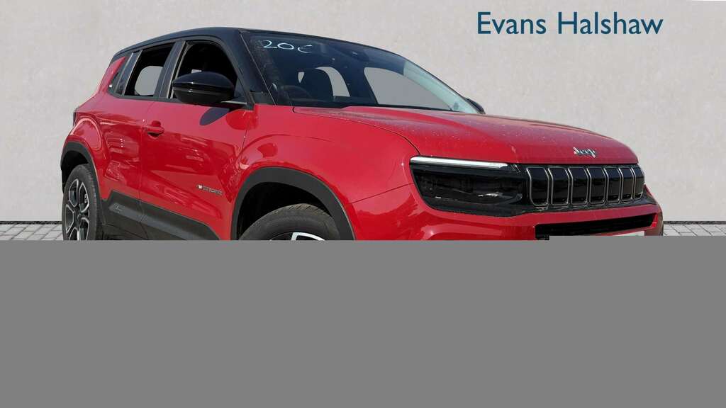 Jeep Avenger 1.2 Summit 2025 Red