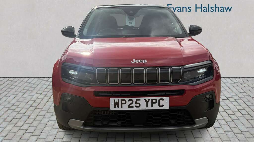 Jeep Avenger 1.2 Summit 2025 WP25YPC Red #4