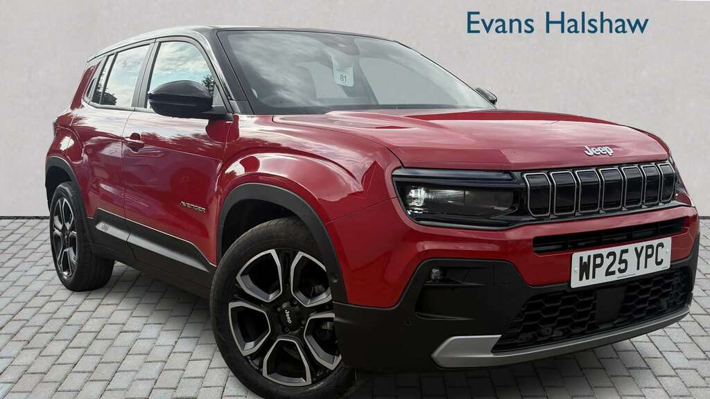 Jeep Avenger 1.2 Summit 2025 Red