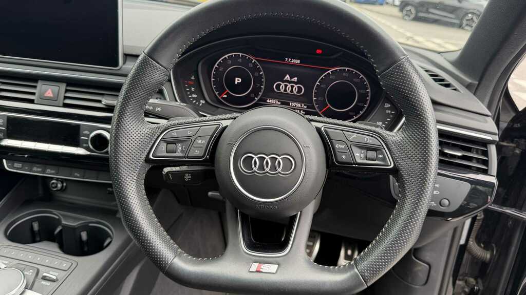 Audi A4 2.0 Tfsi 35 Sport Saloon Euro 6 Black #12
