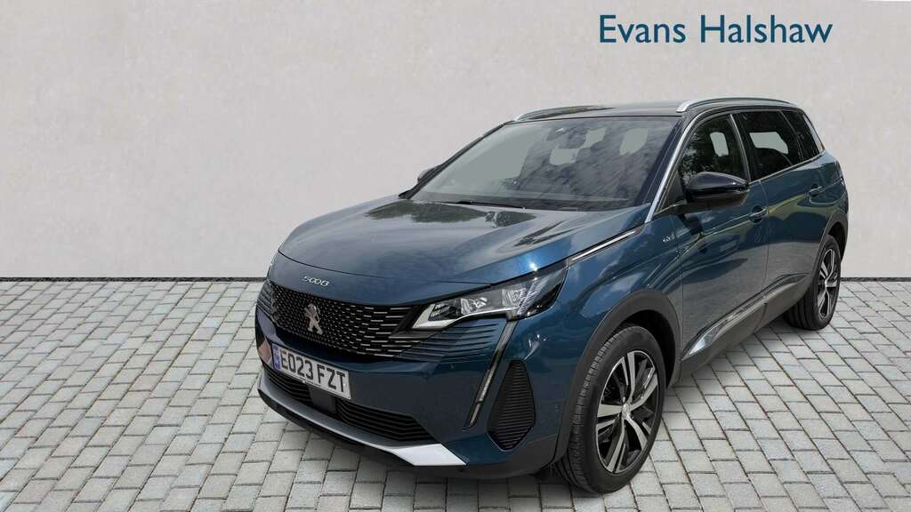 Peugeot 5008 1.5 Bluehdi Gt Eat8 2023 Blue #2