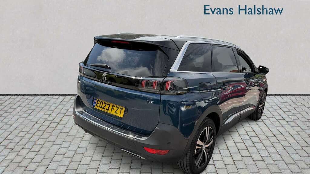 Peugeot 5008 1.5 Bluehdi Gt Eat8 2023 Blue #4