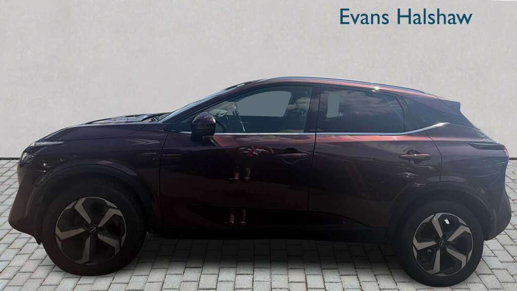 Nissan Qashqai 1.3 Dig-t Mh 158 N-connecta Xtronic 2024 DN24KRX Red #3