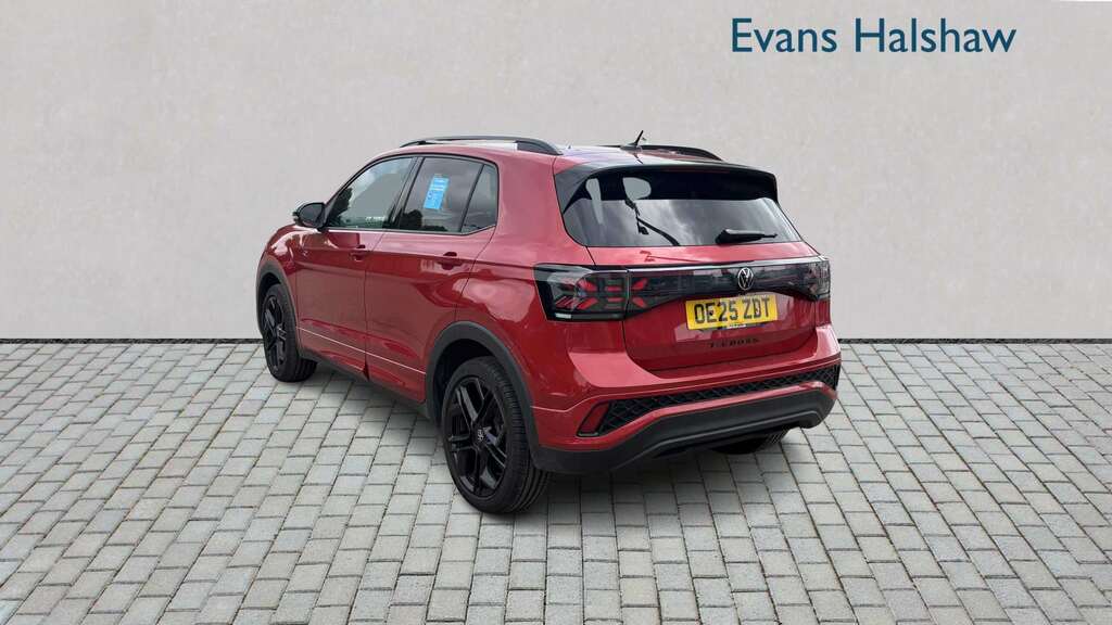 Volkswagen T-Cross 1.0 Tsi Black Edition 2025 Red #2