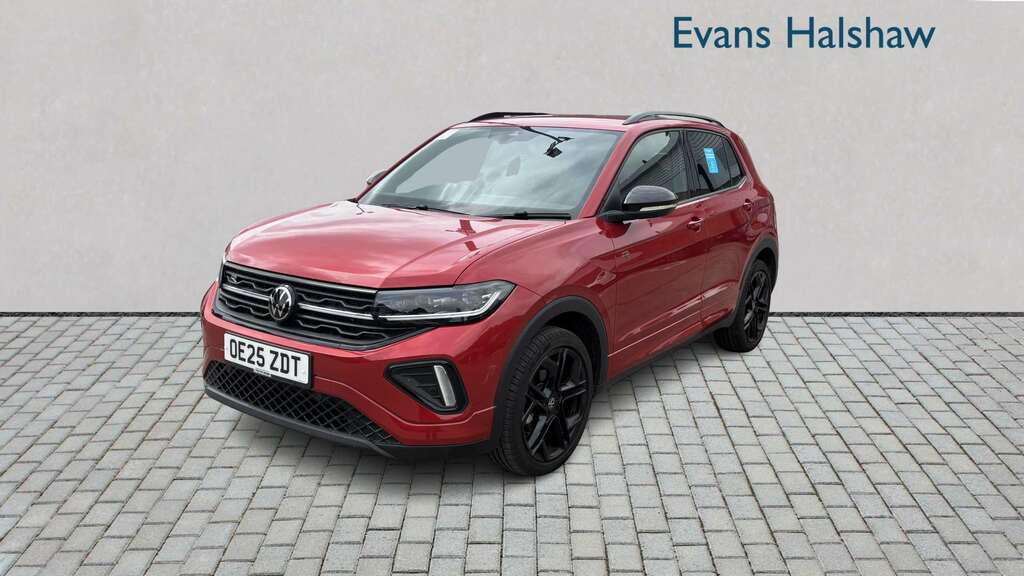 Volkswagen T-Cross 1.0 Tsi Black Edition 2025 Red