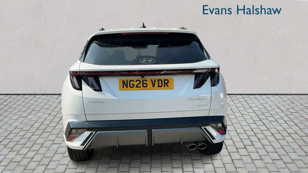 Hyundai Tucson 1.6T 239 Hybrid N Line 2026 NG26VDR White #5