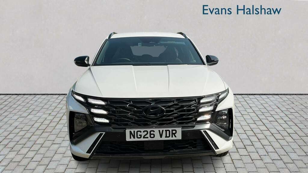 Hyundai Tucson 1.6T 239 Hybrid N Line 2026 NG26VDR White #4