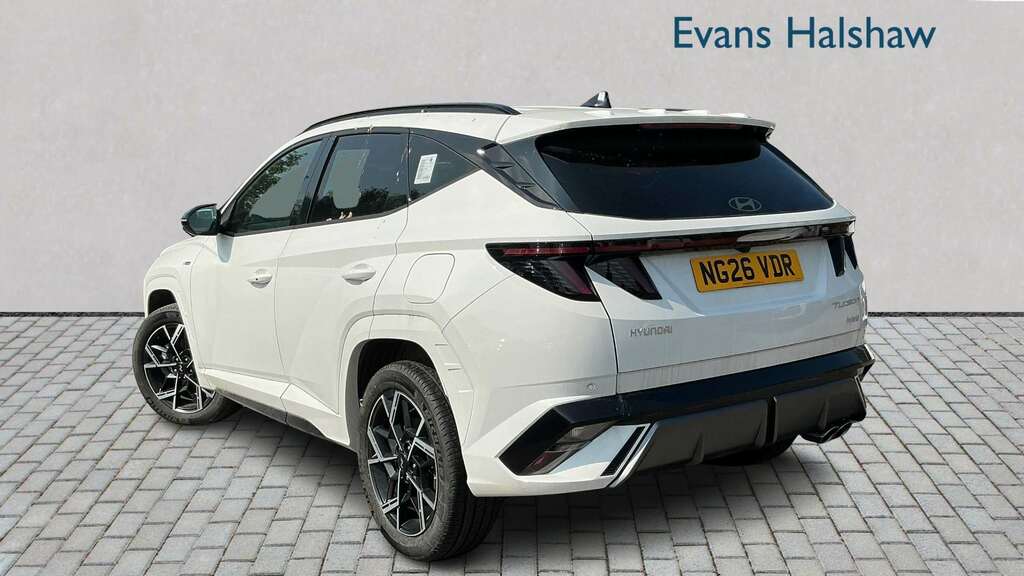Hyundai Tucson 1.6T 239 Hybrid N Line 2026 NG26VDR White #2