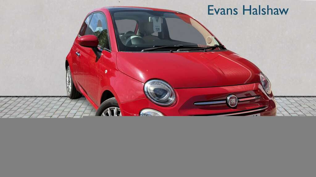 Fiat 500 1.2 Lounge 2018 Red