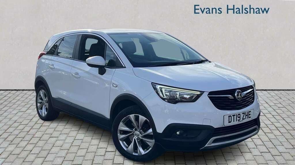 Vauxhall Crossland X 1.2T Ecotec 110 Tech Line Nav 6 Spd Ss White
