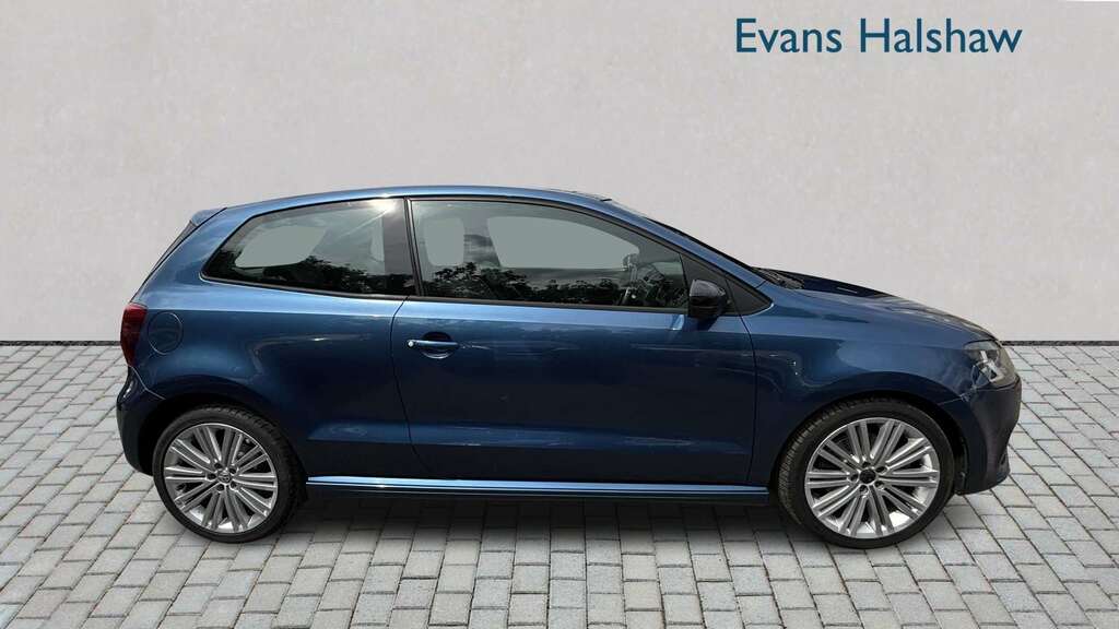 Volkswagen Polo 1.4 Tsi Act Bluegt 2014 Blue