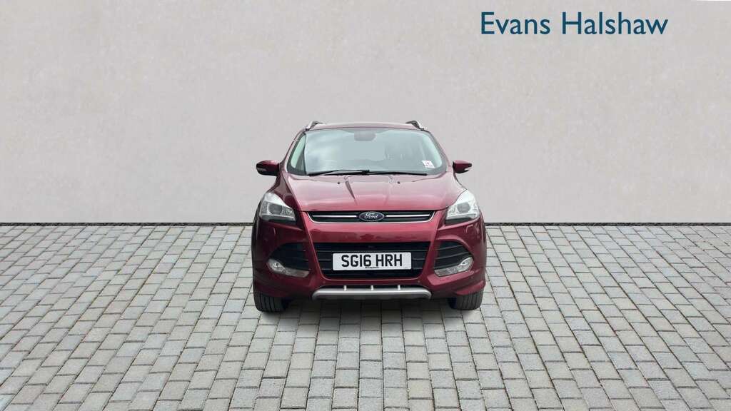Ford Kuga 2.0 Tdci 180 Titanium X 2016 SG16HRH Red #4