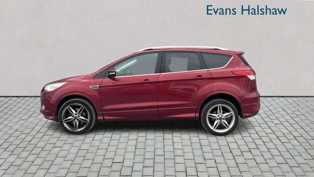 Ford Kuga 2.0 Tdci 180 Titanium X 2016 SG16HRH Red #3