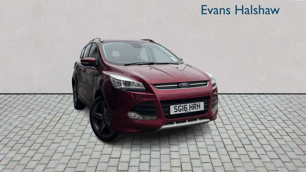 Ford Kuga 2.0 Tdci 180 Titanium X 2016 Red