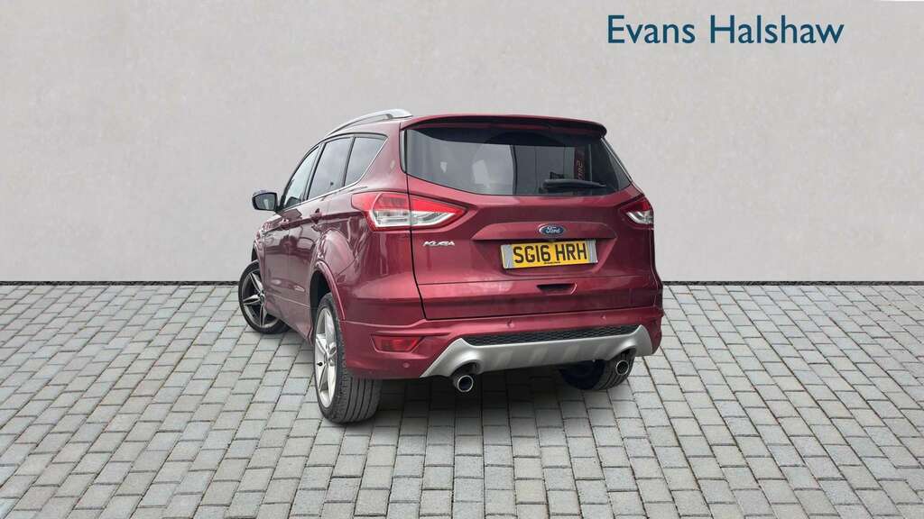 Ford Kuga 2.0 Tdci 180 Titanium X 2016 SG16HRH Red #2