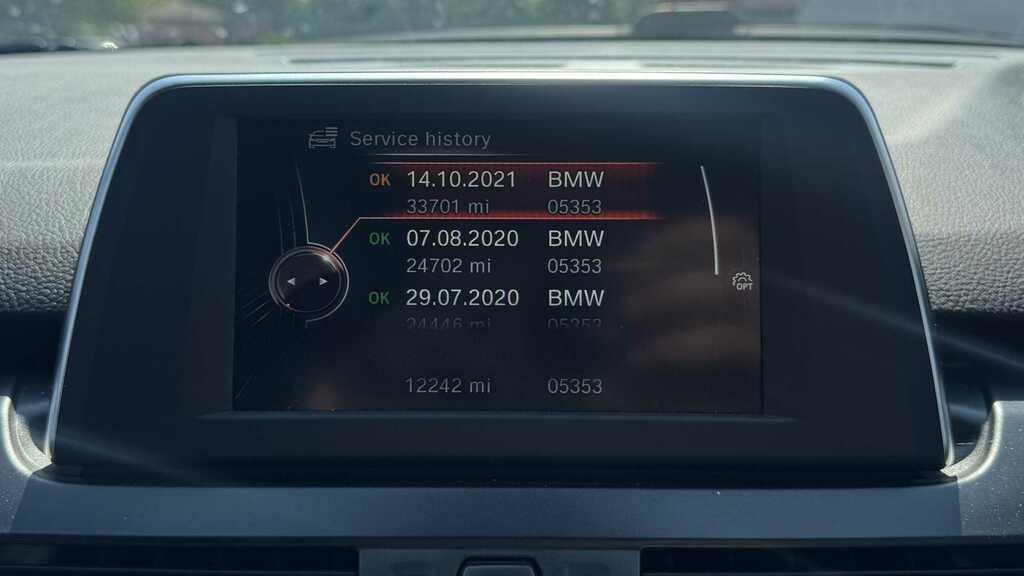 BMW 2 Series 220D M Sport Step 2017 YL17FGO Blue #2