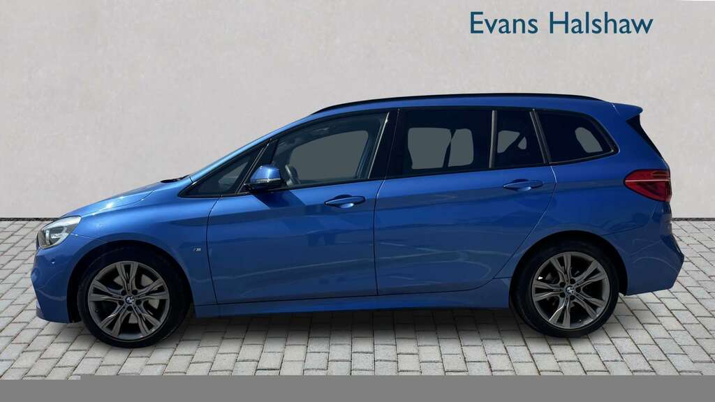 BMW 2 Series 220D M Sport Step 2017 YL17FGO Blue #4